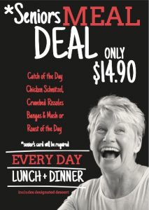 Seniors Meal Deal - Lunch